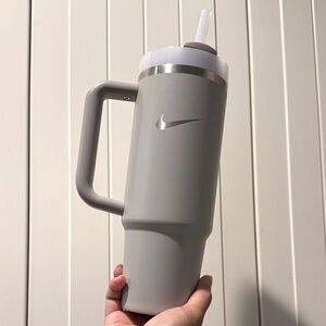 Nike Stanley Silver and Gray Insulated Tumbler